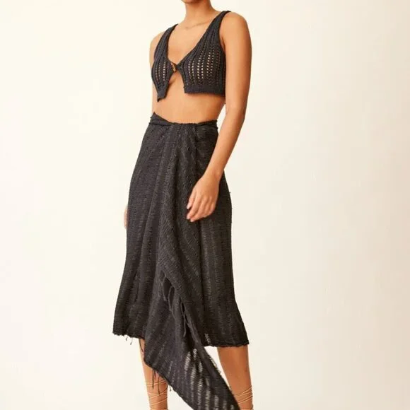 NEW Savannah Morrow Sunset Sarong Indigo - Picture 3 of 3